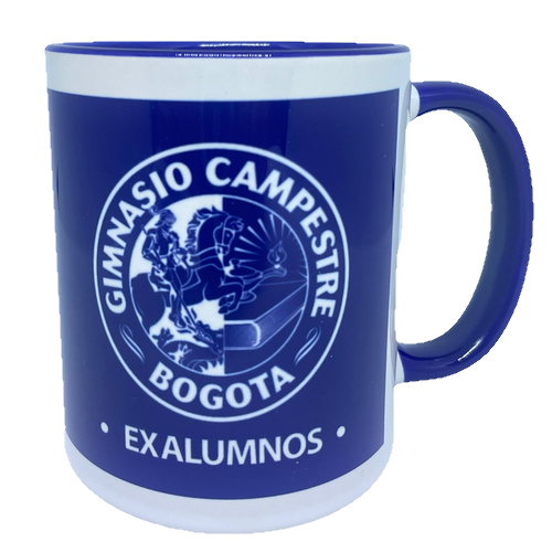 Mug Azul Ex Alumnos